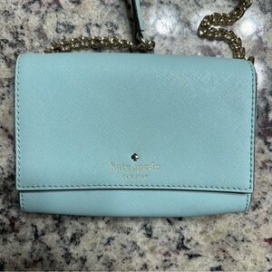 Blue Kate Spade Crossbody Purse